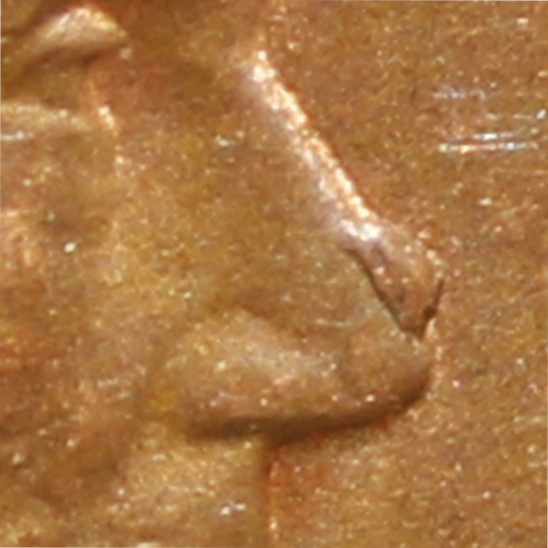 1993-Penny-With-Die-Chips-Lincoln's-Nose-And-Chin